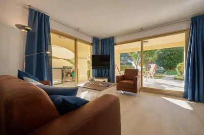 Zona de estar de Residence Velas Garden Pool Suite