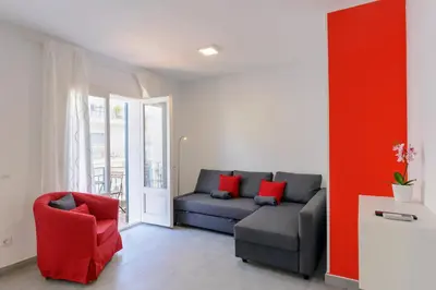 Zona de estar de NS Apartaments