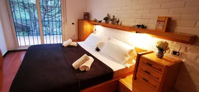 Cama o camas de una habitación en VILLAS COSETTE - Villa Julieta