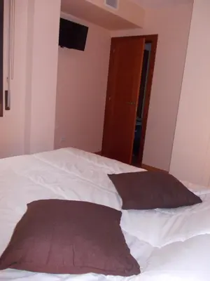 Cama o camas de una habitación en Blanes