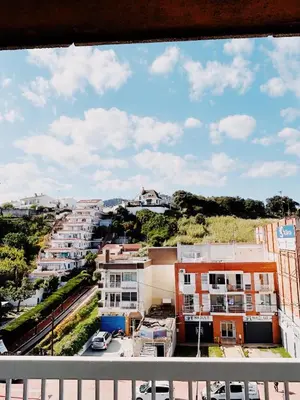 Vista general de Pineda de Mar o vista desde el apartamento