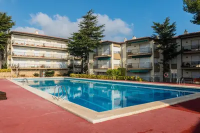 Piscina en o cerca de AJ-7 CALELLA DE PALAFRUGELL, 4 Pax