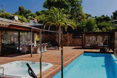 Piscina en o cerca de Primera linea, Piscina, Jacuzzi y Playa Privada