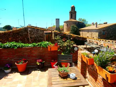 Jardín al aire libre en Casa Matilda Bed and Breakfast
