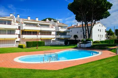 Piscina en o cerca de BF-3 Calella de palafrugell 4 Pax