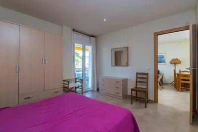 Cama o camas de una habitación en BF-3 Calella de palafrugell 4 Pax