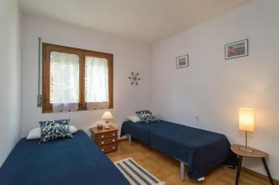 Cama o camas de una habitación en K-4 CALELLA DE PALAFRUGELL, 4 Pax