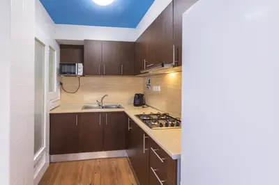 Una cocina o zona de cocina en Apartamentos Bon Repós