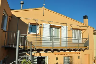 Un balcón o terraza de Can Déu del Firal