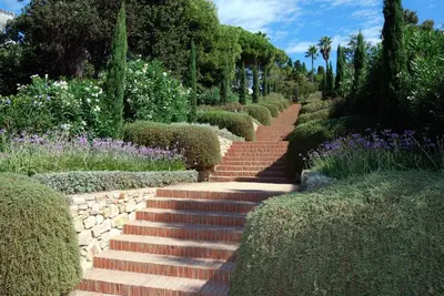 Jardín al aire libre en Vivalidays Es Blau - Blanes - Costa Brava