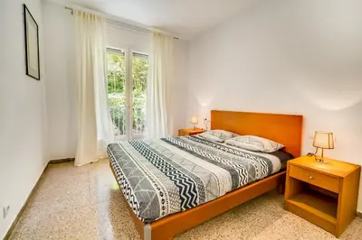Cama o camas de una habitación en Vivalidays Es Blau - Blanes - Costa Brava