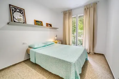 Cama o camas de una habitación en Vivalidays Es Blau - Blanes - Costa Brava