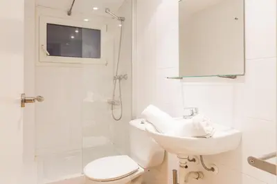 Un baño de Apartamentos Ancora