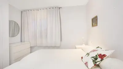 Cama o camas de una habitación en Apartamentos Ancora
