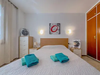 Cama o camas de una habitación en Vivalidays Luis