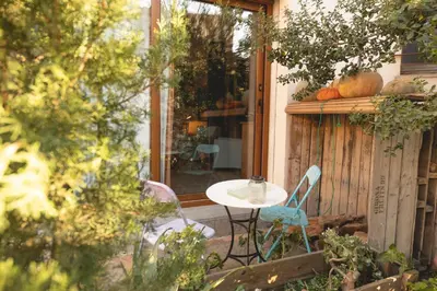 Jardín al aire libre en Loft with love in Pals