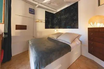 Cama o camas de una habitación en Loft with love in Pals