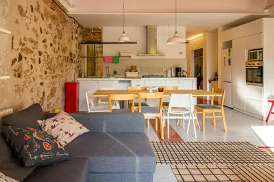 Zona de estar de Casa Creu