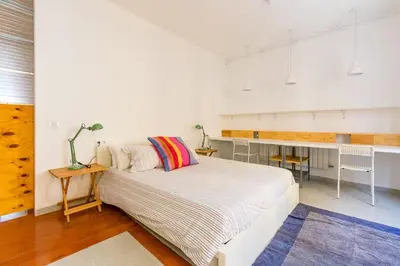 Cama o camas de una habitación en Casa Creu