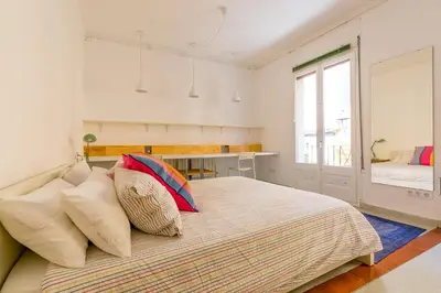 Cama o camas de una habitación en Casa Creu