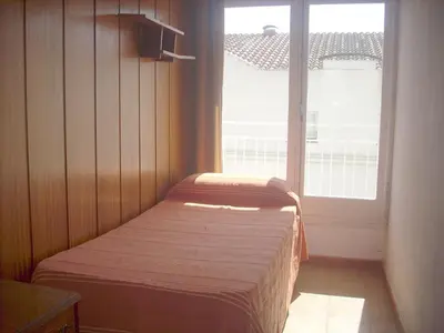 Cama o camas de una habitación en CALELLA DE LA COSTA ( Maresme - Costa Brava)