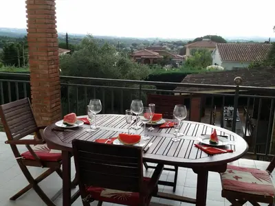 Un balcón o terraza de Villa Fabiola