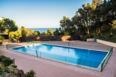 Piscina en o cerca de AE-1 CALELLA DE PALAFRUGELL, 4 Pax