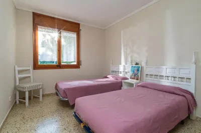Cama o camas de una habitación en AE-1 CALELLA DE PALAFRUGELL, 4 Pax