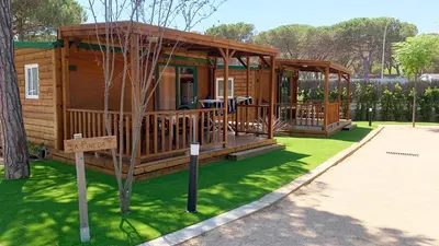 Edificio en el que se encuentra el camping