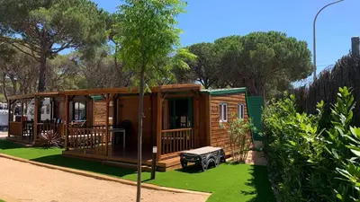 Edificio en el que se encuentra el camping