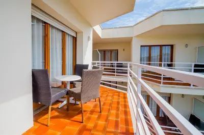 Un balcón o terraza de Hotel Hipica Park
