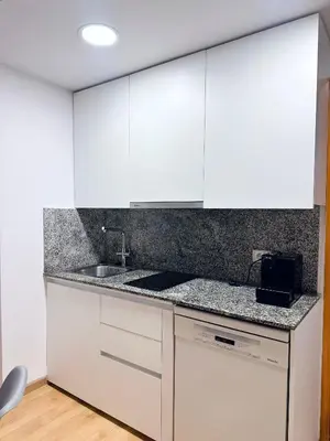 Una cocina o zona de cocina en Sa Boadella - Fenals Beach