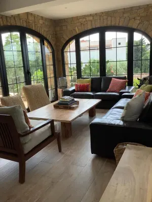 Zona de estar de Villa Anna