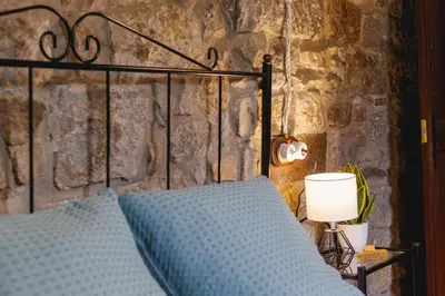 Cama o camas de una habitación en Bravissimo Girona 1593, Pedestrian Area with Medieval charm