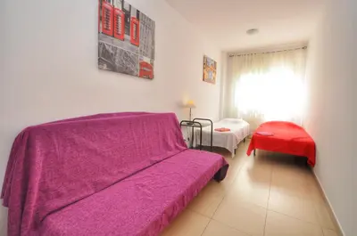 Cama o camas de una habitación en Apartment Nathania A146