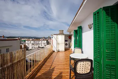 Un balcón o terraza de Hotel Casa Mas