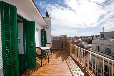 Un balcón o terraza de Hotel Casa Mas
