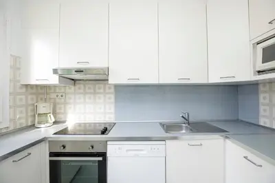 Una cocina o zona de cocina en Hotel Casa Mas