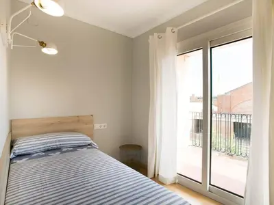 Cama o camas de una habitación en Casa Baba