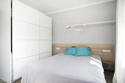 Cama o camas de una habitación en Casa Baba