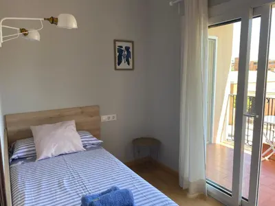 Cama o camas de una habitación en Casa Baba