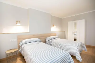 Cama o camas de una habitación en Casa Baba