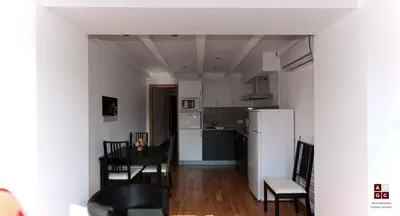 Una cocina o zona de cocina en Apartaments Girona Centre