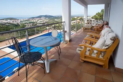 Un balcón o terraza de Villa Yaco