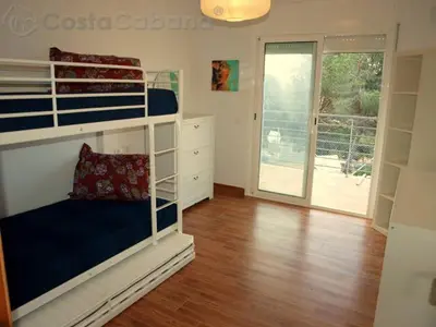 Cama o camas de una habitación en Villa Yaco