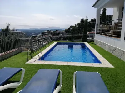 Piscina en o cerca de Villa Yaco