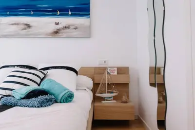 Cama o camas de una habitación en Duplex 3 habitaciones