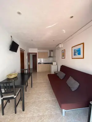 Una cocina o zona de cocina en Apartamentos Mitus