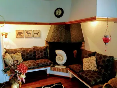 Zona de estar de Cala Canyelles Holidays Apartments