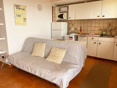 Una cocina o zona de cocina en Wonderful Apartment with Outstanding Views - Calella de Palfrugell